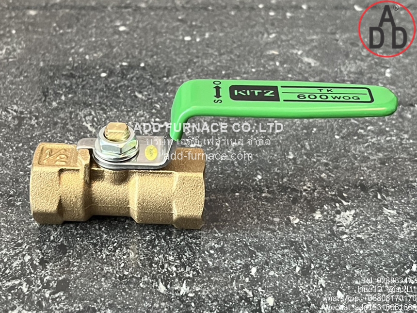 KITZ Ball Valve TK 600WOG 1/2 (2)